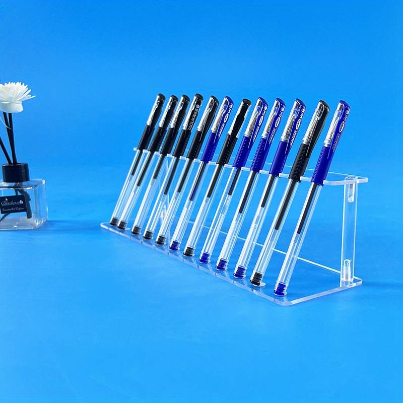 Acrylic Stationery Display Stand Acrylic Pen Display Stand - Temu